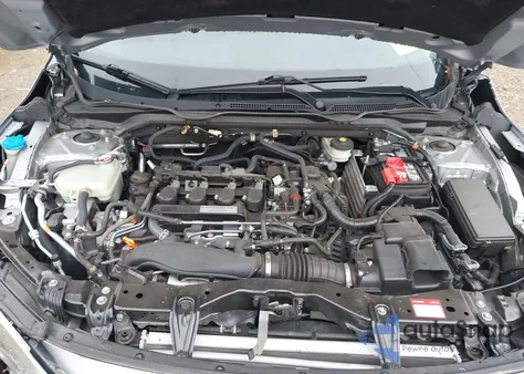 2017 Honda Civic Ex-L from USA, damaged, VIN 19XFC1F77HE026030